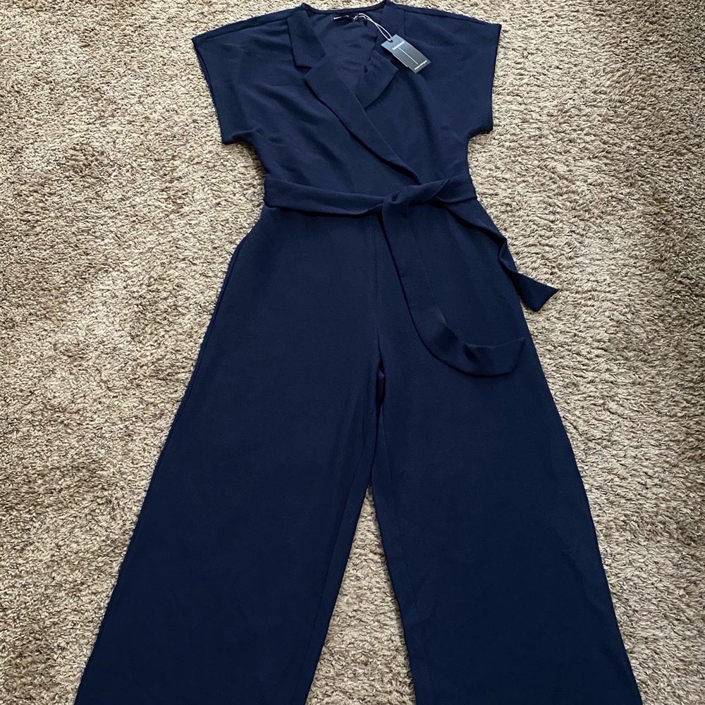 NWT Solutions one piece wide leg jumpsuit